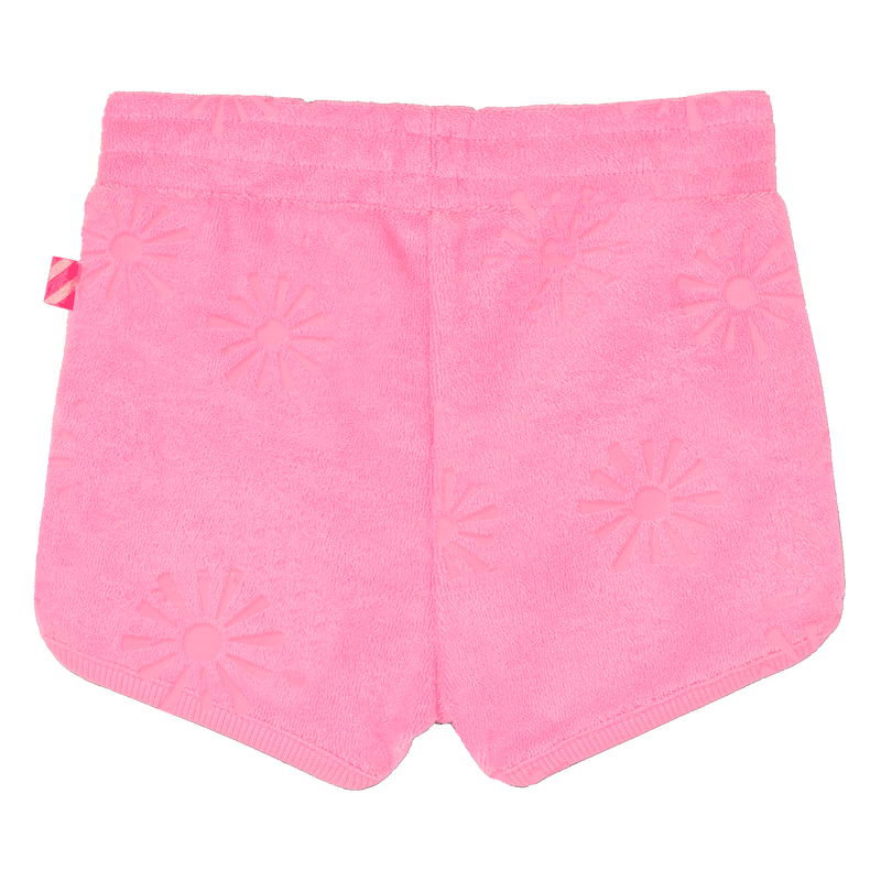 Terry cloth printed shorts BILLIEBLUSH 
                    GIRL