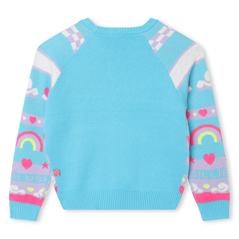 Knit holiday sweater BILLIEBLUSH 
                    GIRL