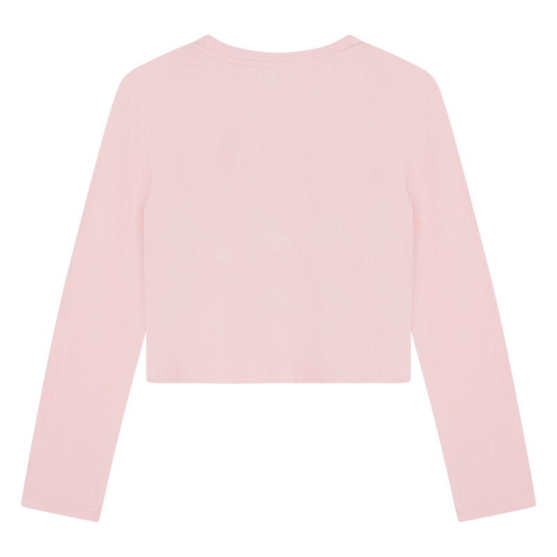 Long-Sleeved Studded T-Shirt MICHAEL KORS 
                    GIRL