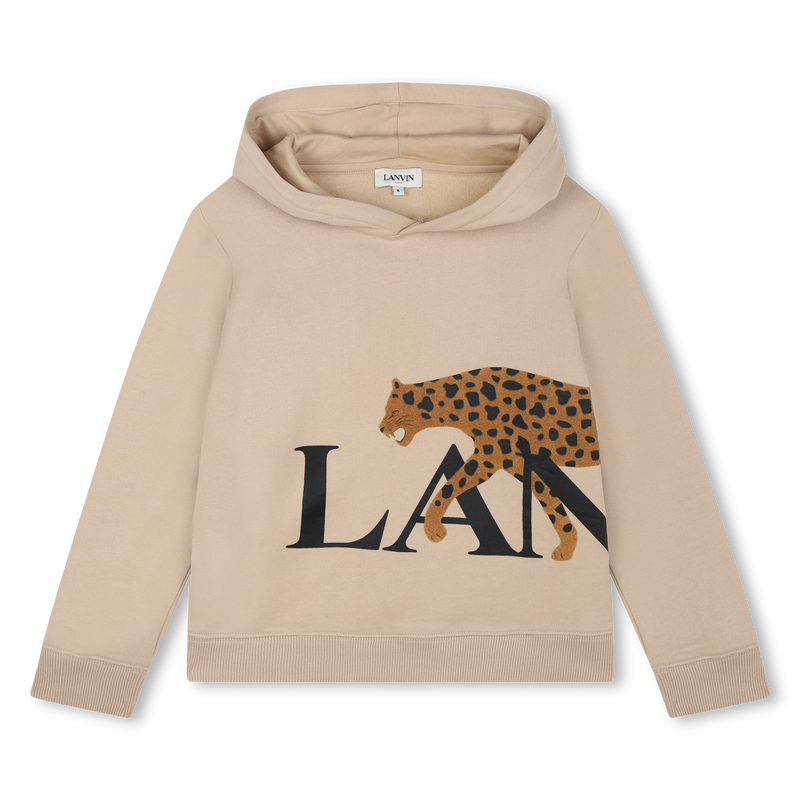 Printed Hooded Sweatshirt LANVIN 
                    BOY