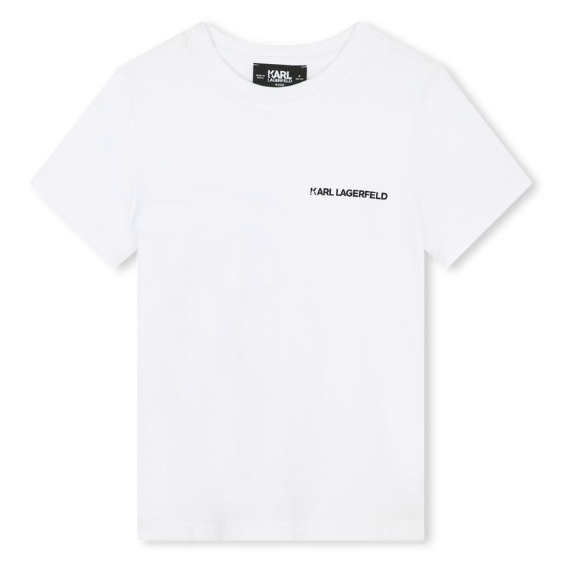 Short-Sleeved T-Shirt KARL LAGERFELD KIDS 
                    BOY