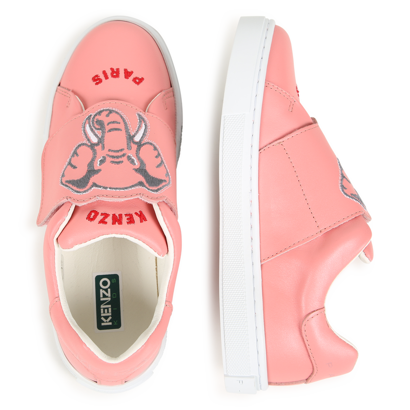 Leather Velcro Sneakers KENZO KIDS 
                    UNISEX