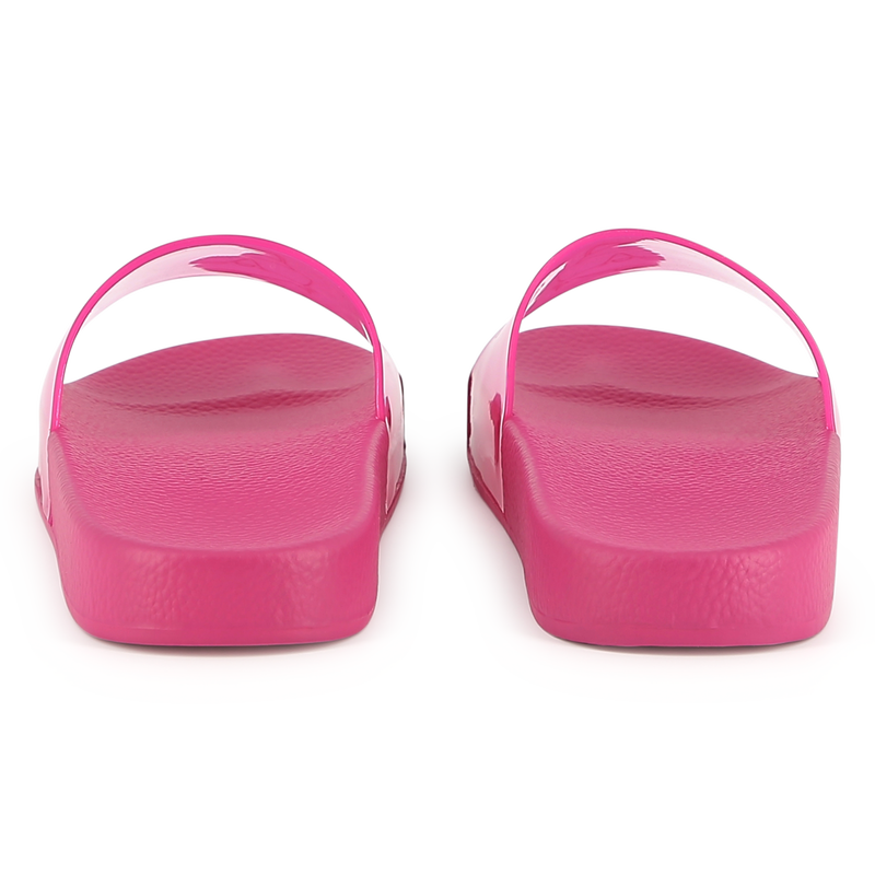 Sliders with printed design KARL LAGERFELD KIDS 
                    GIRL