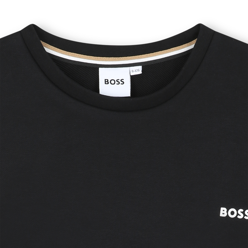 Plain round-neck sweatshirt BOSS 
                    BOY