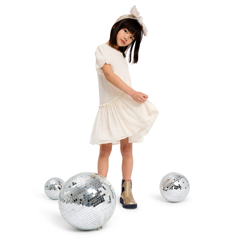 Lined Crêpe Dress BILLIEBLUSH 
                    GIRL
