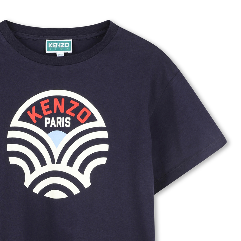 Short-sleeved cotton T-shirt KENZO KIDS 
                    BOY