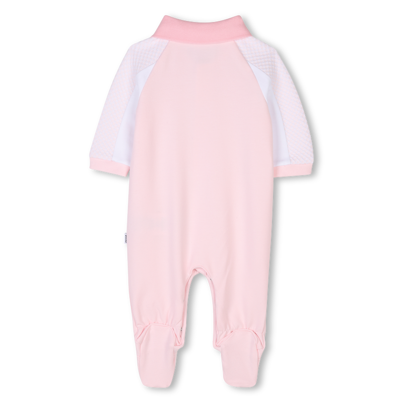 Polo-neck paneled pajamas BOSS 
                    GIRL