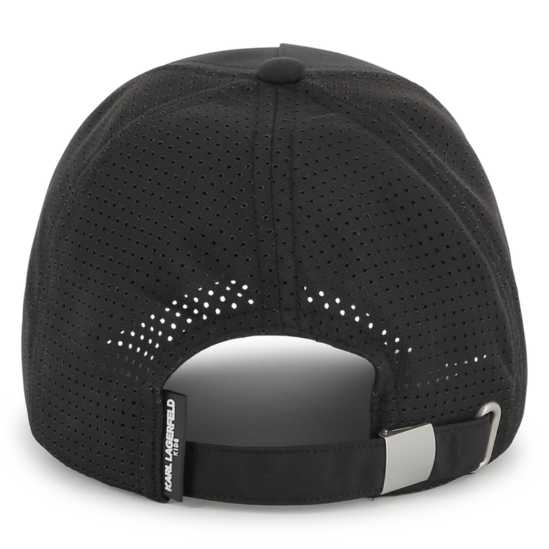 Adjustable embroidered cap KARL LAGERFELD KIDS 
                    BOY