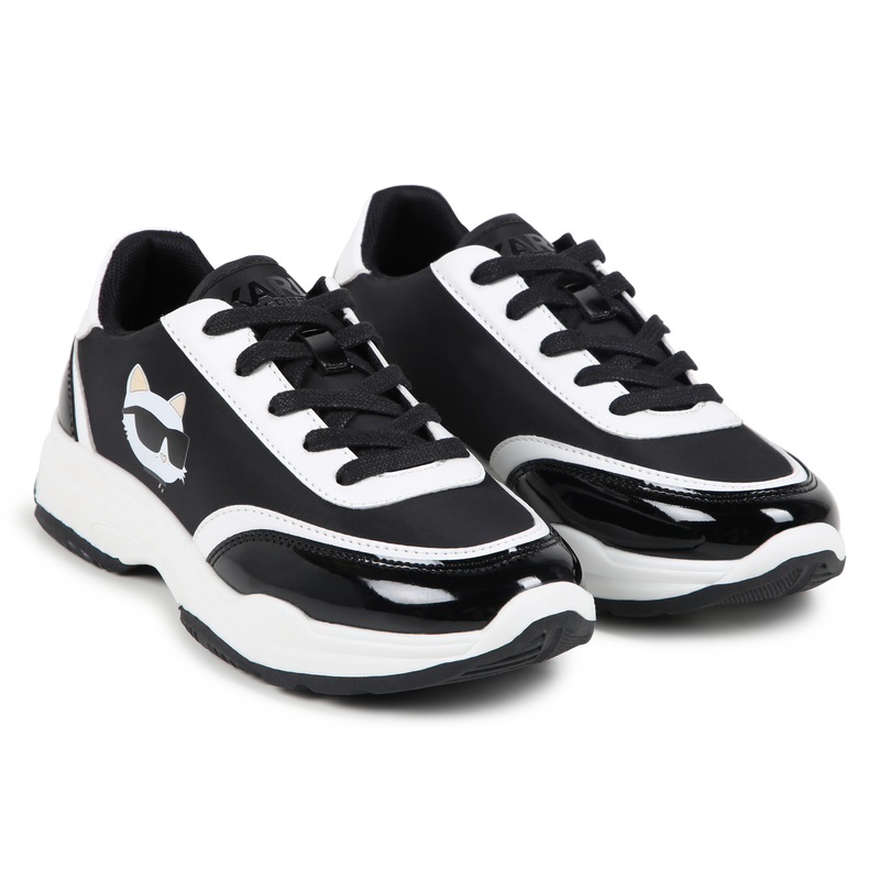 Lace-Up Sneakers KARL LAGERFELD KIDS 
                    GIRL