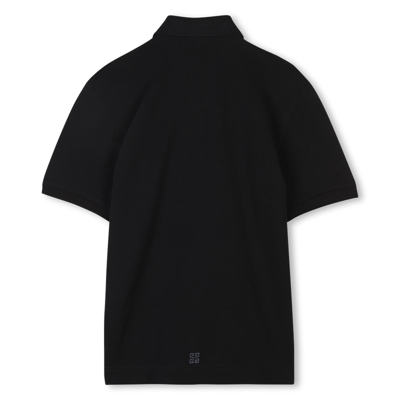 Short-sleeved cotton polo GIVENCHY 
                    BOY