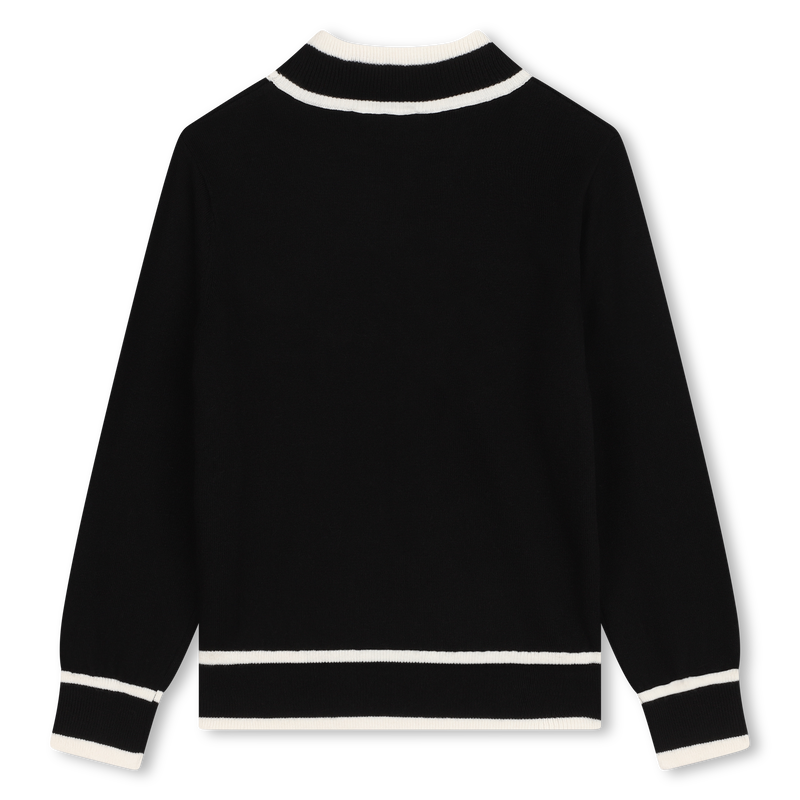 Embroidered Signature Sweater KARL LAGERFELD KIDS 
                    GIRL