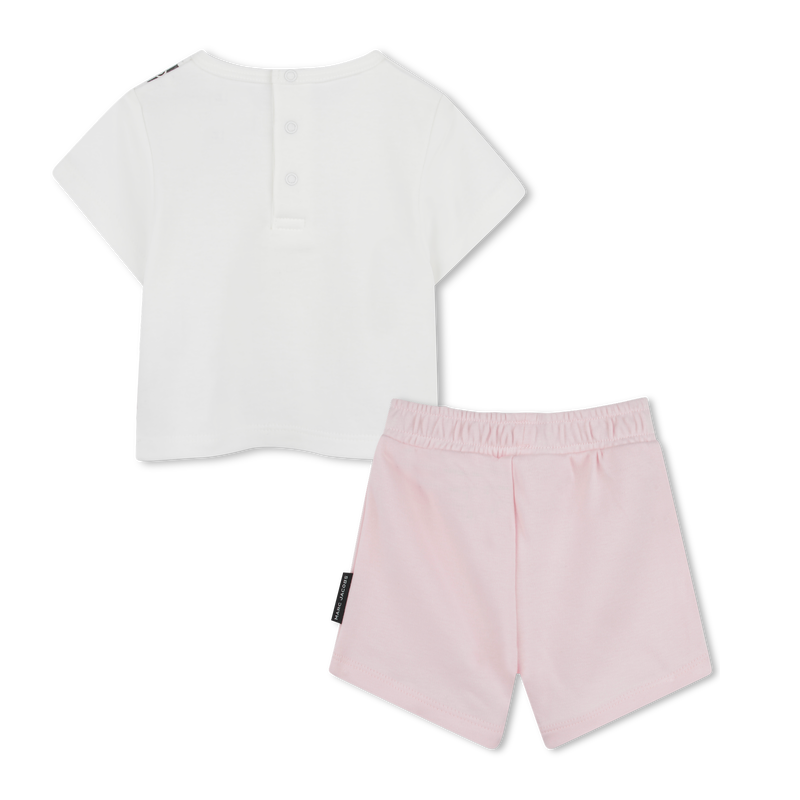 Cotton T-shirt and shorts THE MARC JACOBS 
                    UNISEX