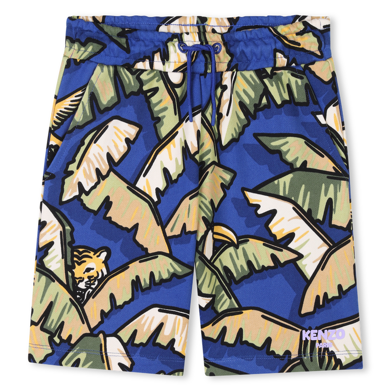 Elastic waist Bermuda shorts KENZO KIDS 
                    BOY
