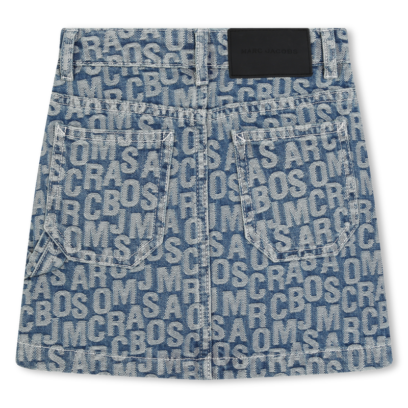 Cotton Jean Skirt THE MARC JACOBS 
                    GIRL