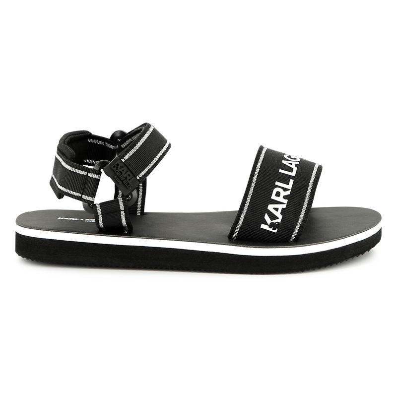 Light Velcro sandals KARL LAGERFELD KIDS 
                    GIRL