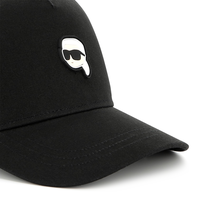 Adjustable cotton cap KARL LAGERFELD KIDS 
                    BOY