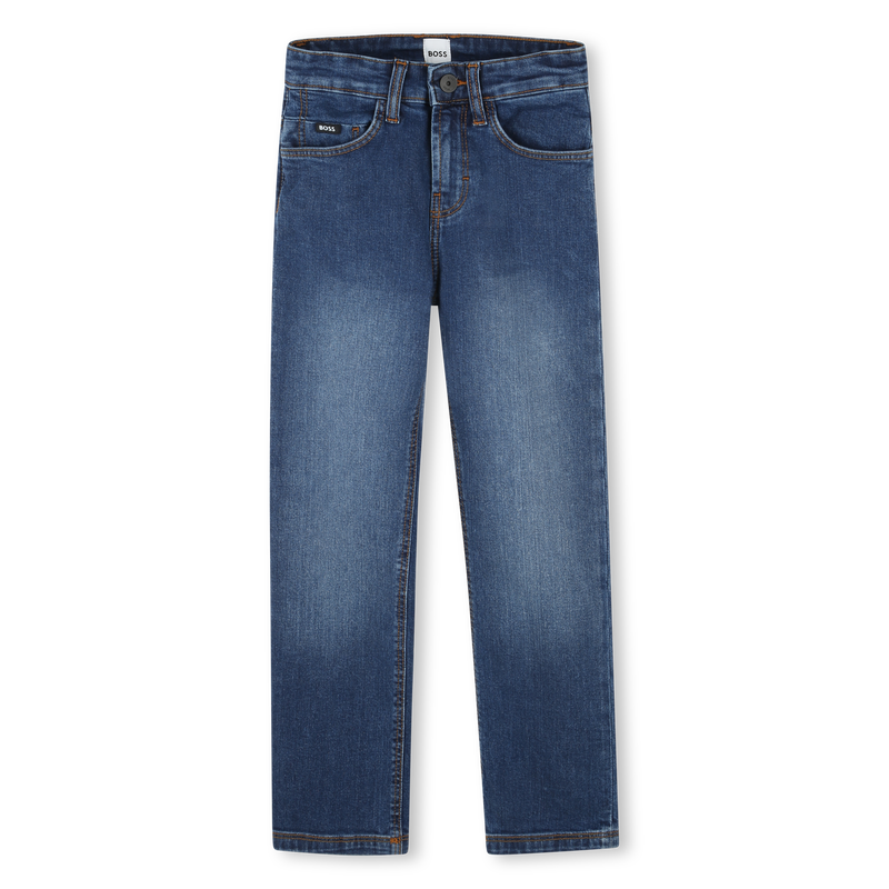 Straight-Cut 5-Pocket Jeans BOSS 
                    BOY