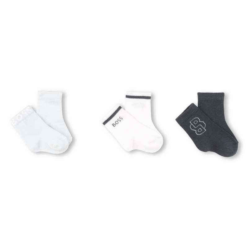 Pack of 3 pairs of socks BOSS 
                    BOY