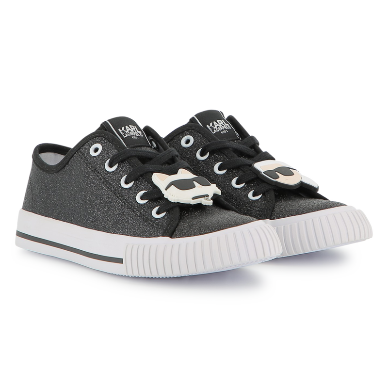 Low-top lace-up sneakers KARL LAGERFELD KIDS 
                    GIRL