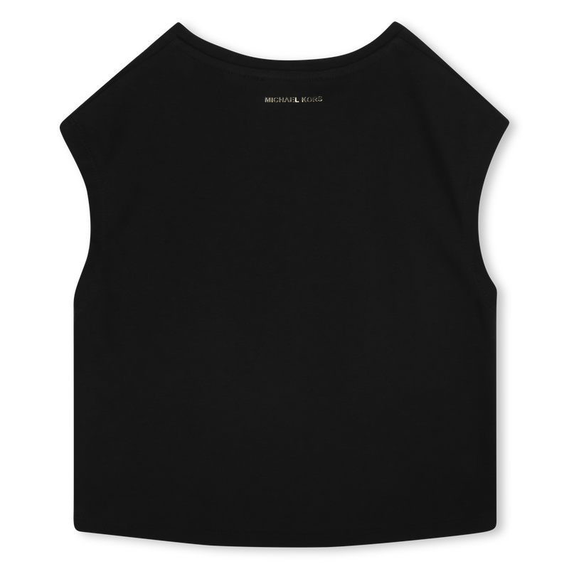 Cotton party T-shirt MICHAEL KORS 
                    GIRL