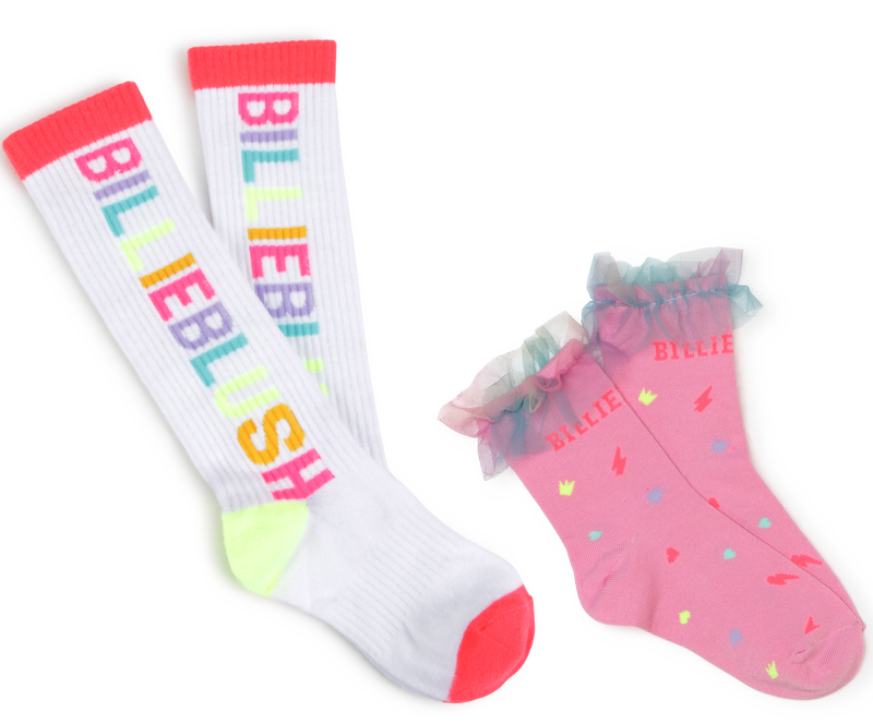 Two-pack of ribbed socks BILLIEBLUSH 
                    GIRL