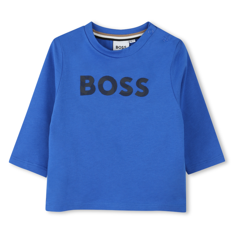 Cotton Logo T-Shirt BOSS 
                    BOY