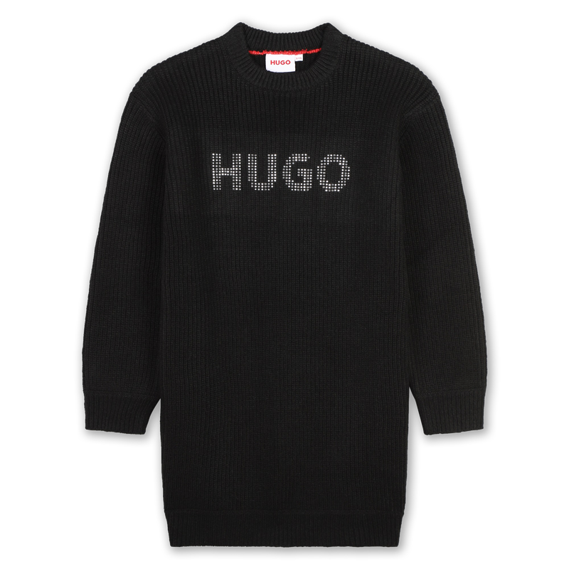 Studded Sweater Dress HUGO 
                    GIRL