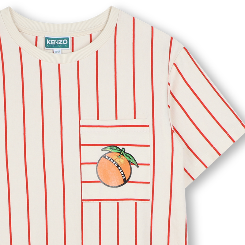 Print cotton dress KENZO KIDS 
                    GIRL