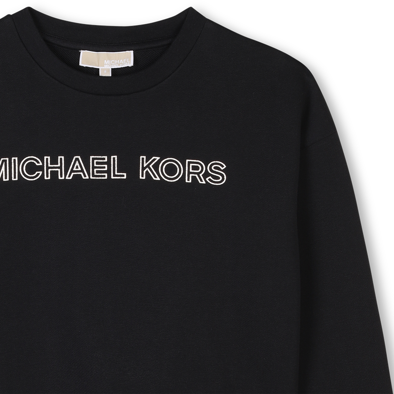 Cotton fleece sweatshirt MICHAEL KORS 
                    GIRL