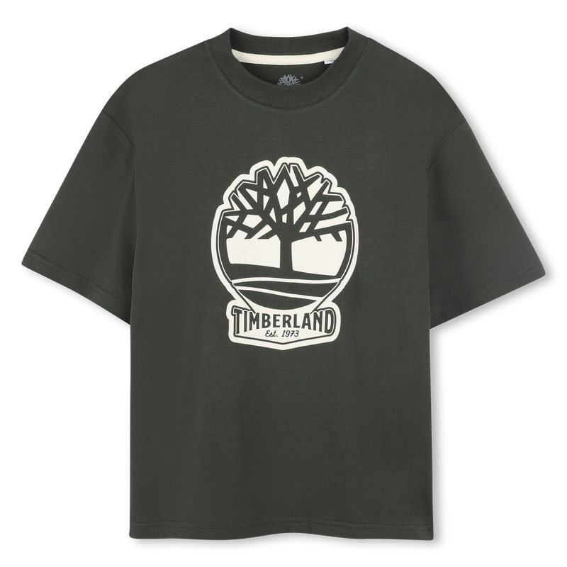 Two-tone T-shirt with logo TIMBERLAND 
                    BOY