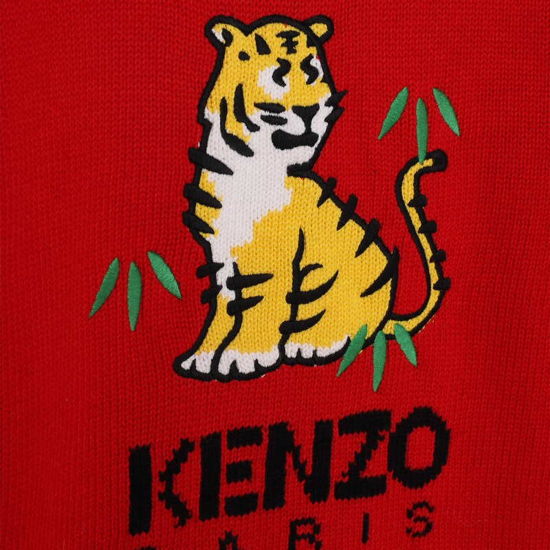 Jaquard kotora dress KENZO KIDS 
                    GIRL