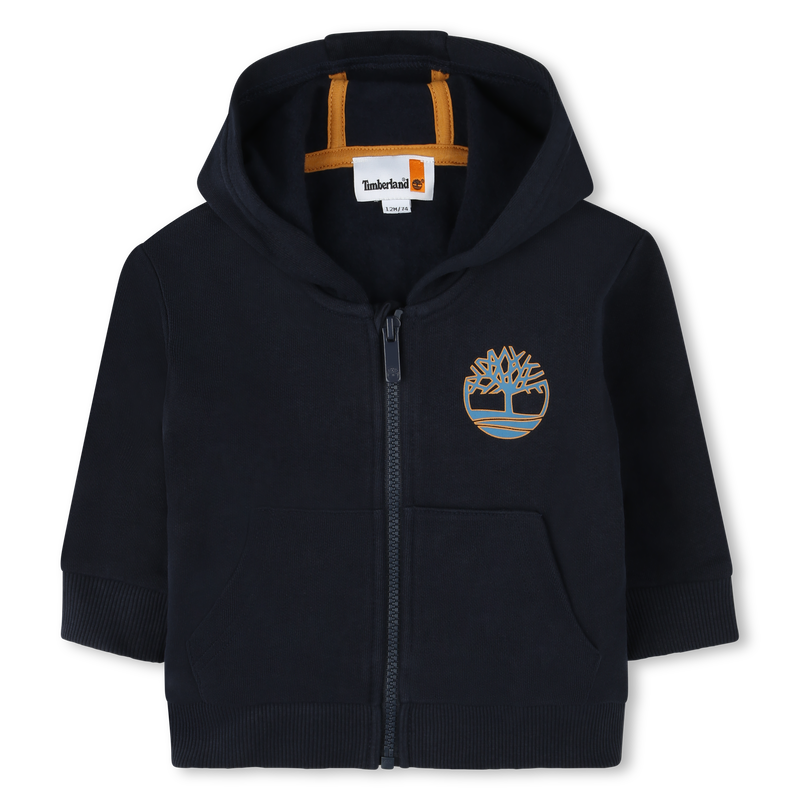 Zip-Up Hooded Sweatshirt TIMBERLAND 
                    BOY