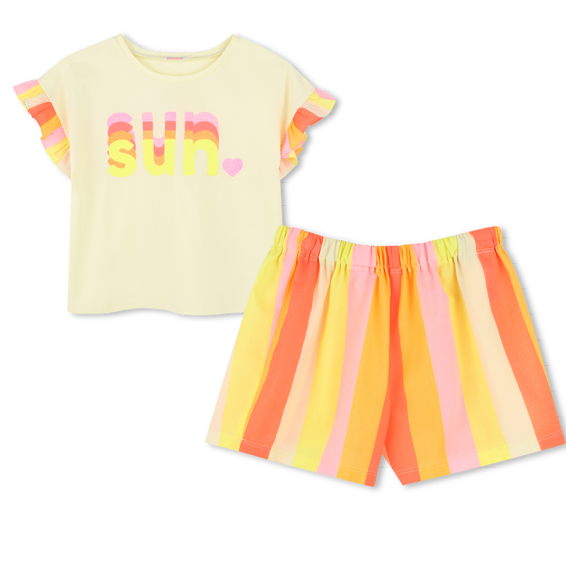 T-shirt and shorts set BILLIEBLUSH 
                    GIRL