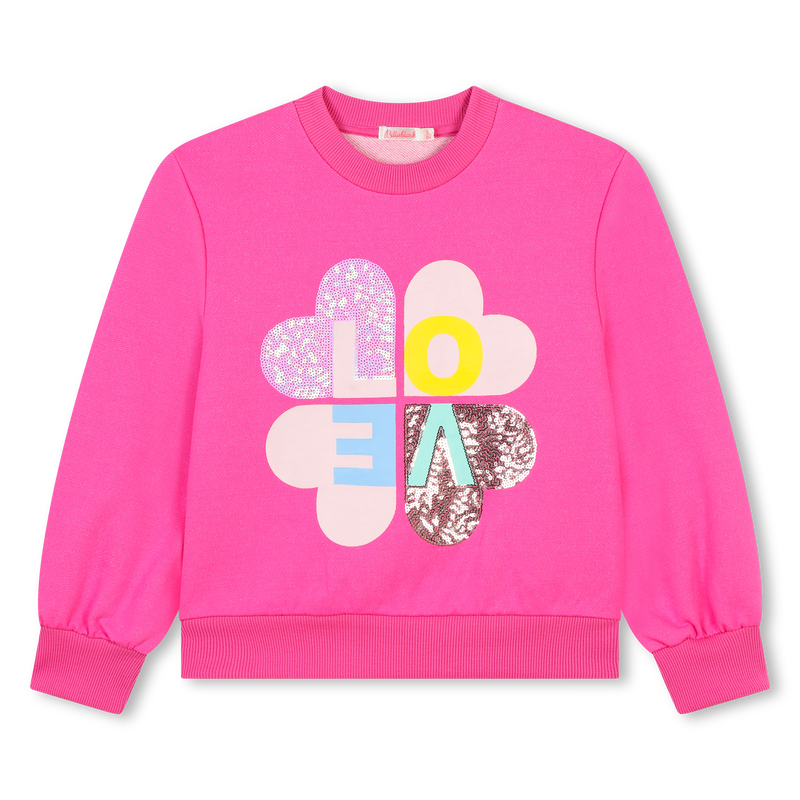 Fleece Sweatshirt BILLIEBLUSH 
                    GIRL