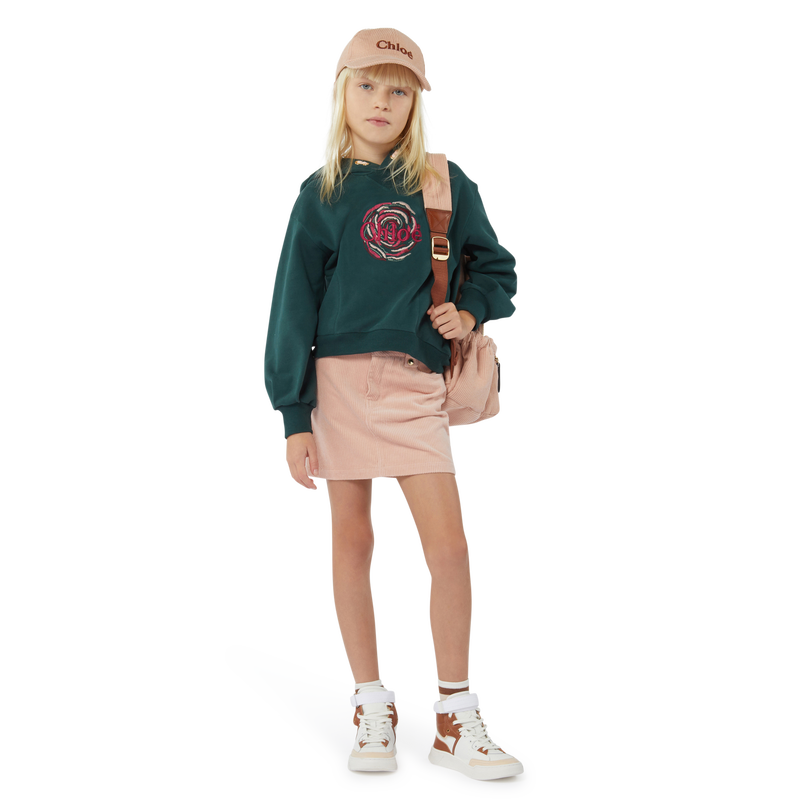 Leather Lace-Up Sneakers CHLOE 
                    GIRL