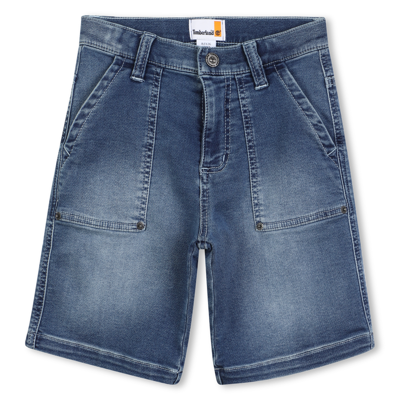 Stretch denim Bermuda shorts TIMBERLAND 
                    BOY
