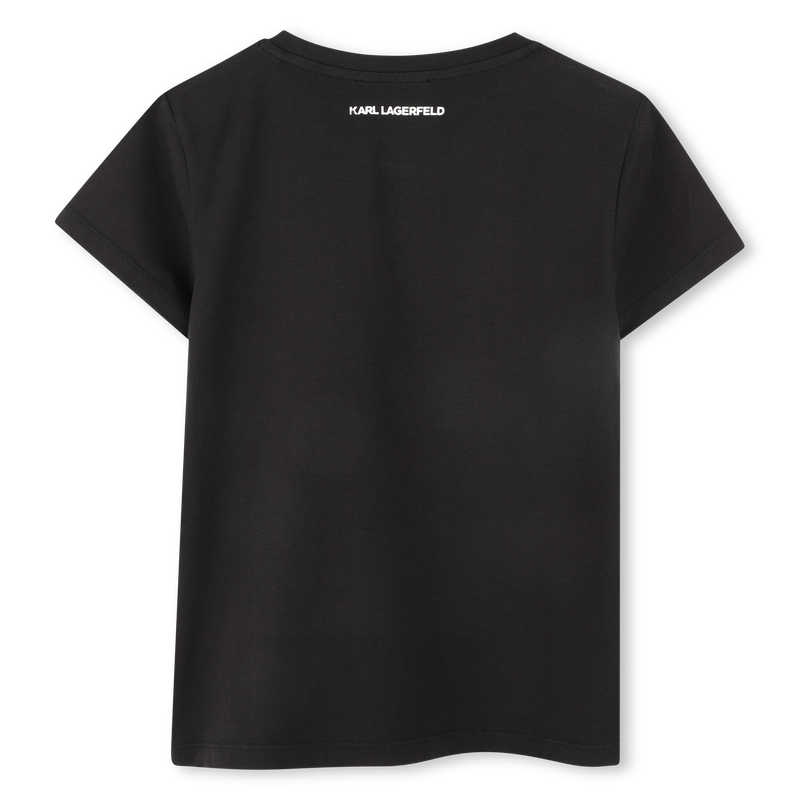 Short-sleeved T-shirt KARL LAGERFELD KIDS 
                    GIRL