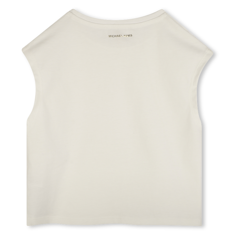 Cotton party T-shirt MICHAEL KORS 
                    GIRL