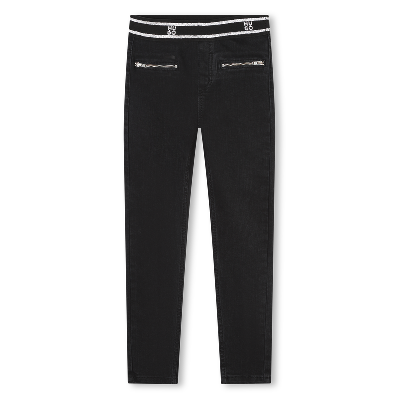 Logo Waistband Jeans HUGO 
                    GIRL