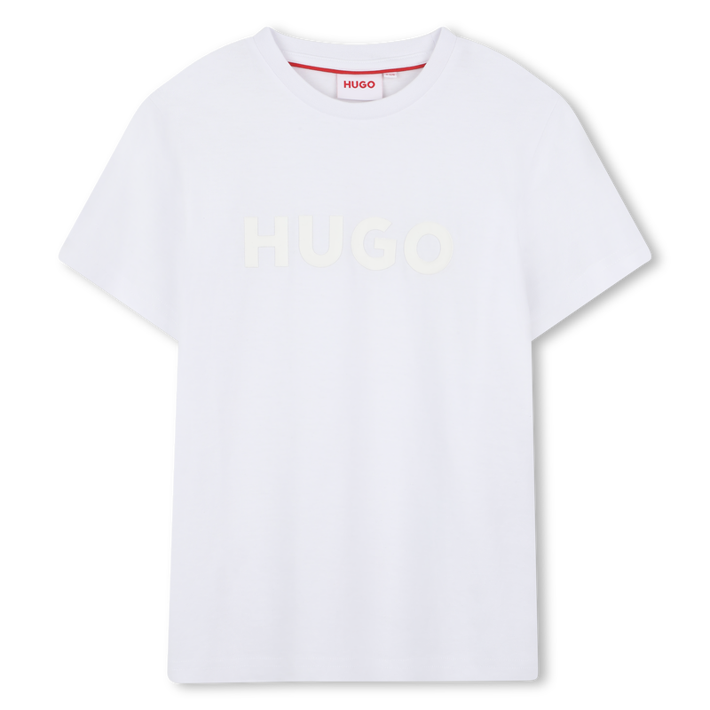 Short-sleeved cotton T-shirt HUGO 
                    BOY
