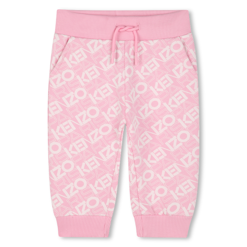Fleece cardigan and trousers KENZO KIDS 
                    GIRL