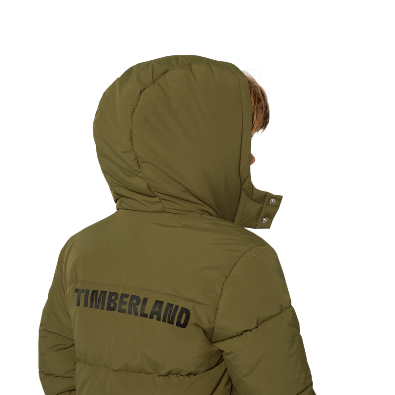 Hooded Water-Repellent Parka TIMBERLAND 
                    BOY