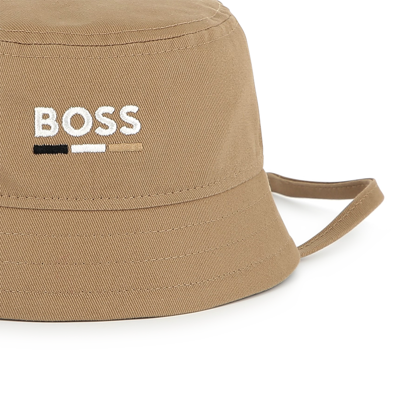 Cotton twill bucket hat BOSS 
                    BOY