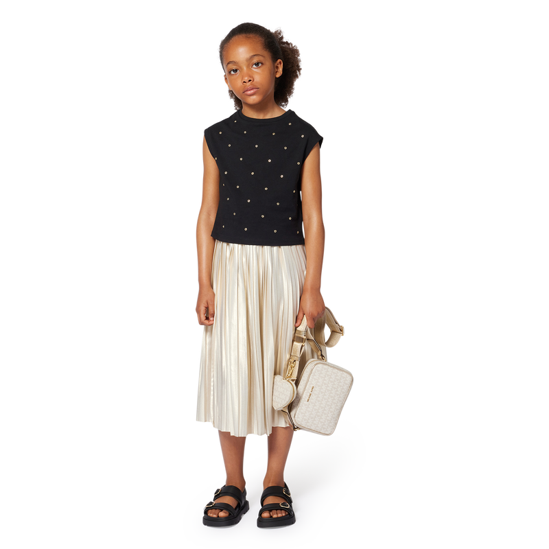 Cotton party T-shirt MICHAEL KORS 
                    GIRL