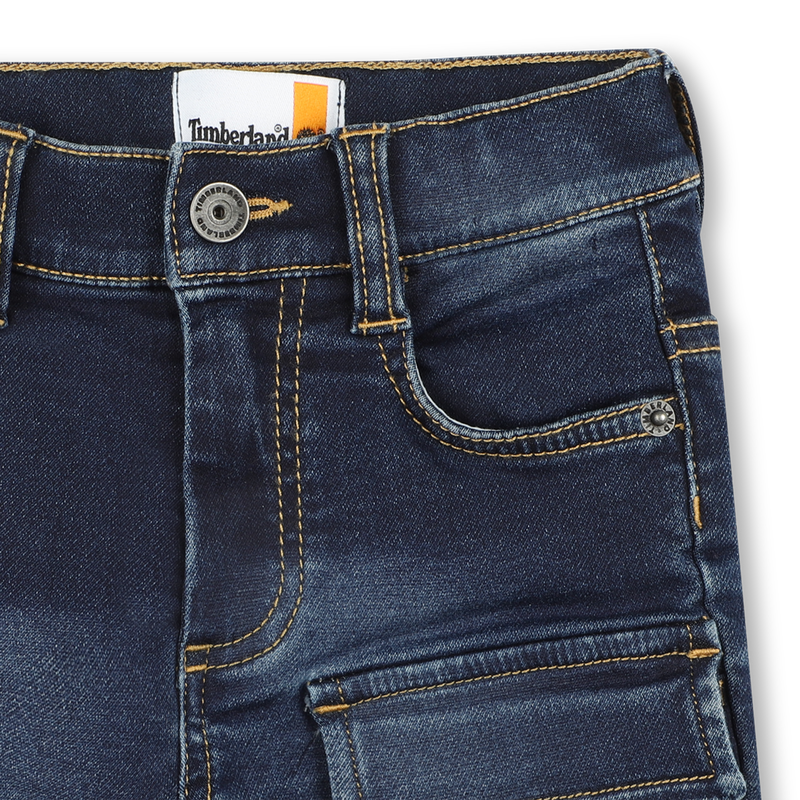 Stretch denim shorts TIMBERLAND 
                    BOY