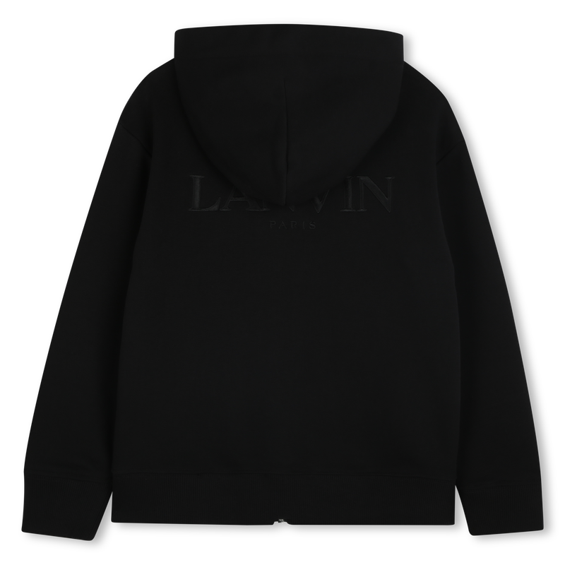 Fleece zip-up sweatshirt LANVIN 
                    BOY