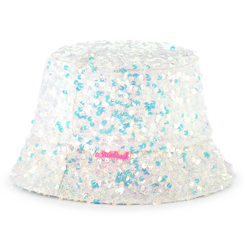 Shiny sequin bucket hat BILLIEBLUSH 
                    GIRL