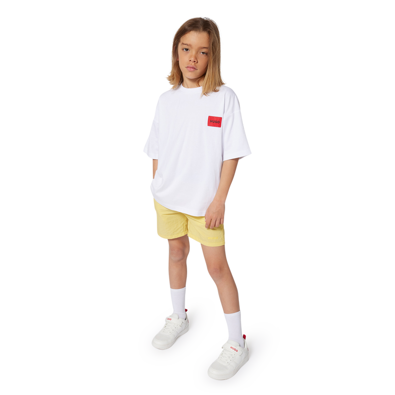 Water-repellent swim shorts HUGO 
                    BOY