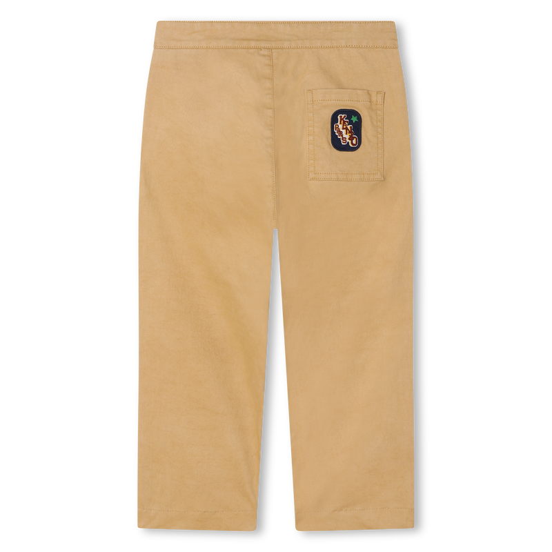 Adjustable cotton trousers KENZO KIDS 
                    UNISEX