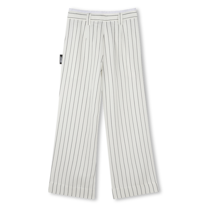 Striped wide-leg trousers DKNY 
                    GIRL